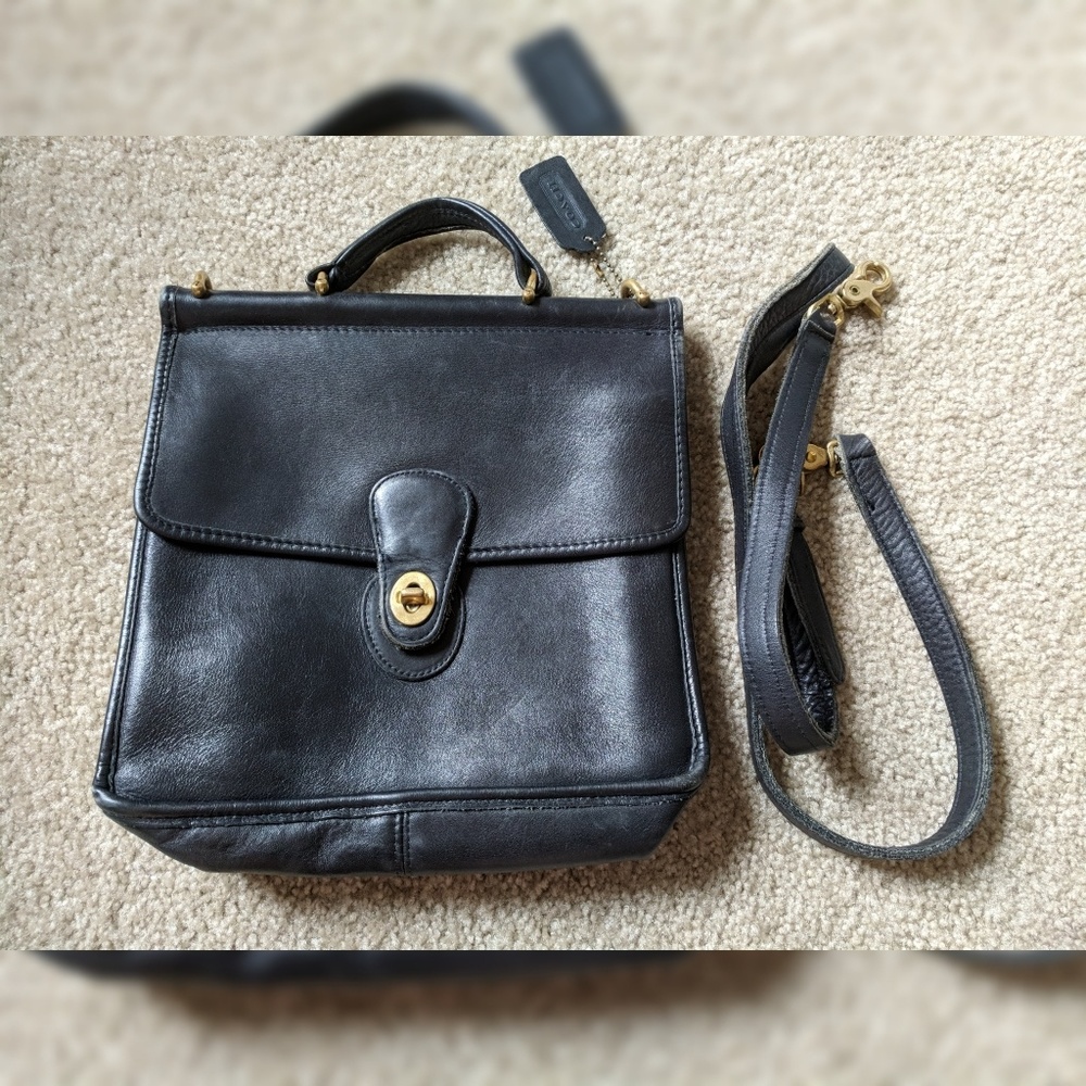Authentic Vintage Coach Willis Stagecoach Satchel